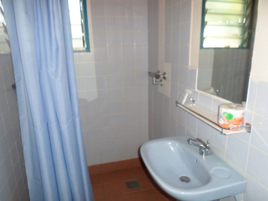 The bathroom