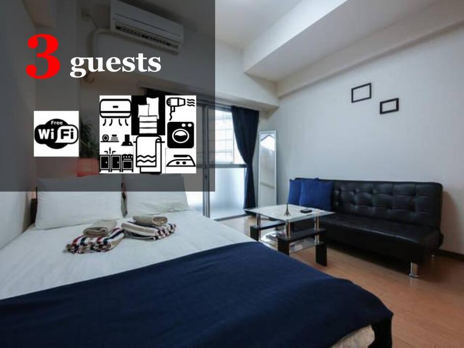 Up to 3 guests available