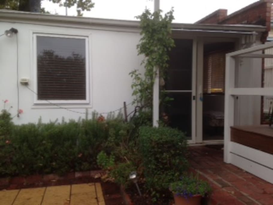 Sliding door entry