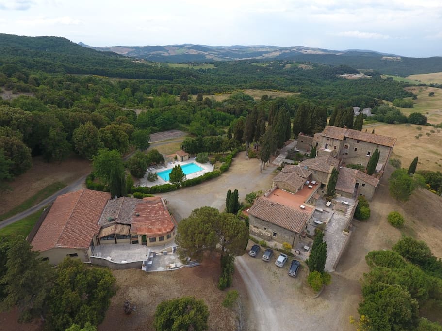 La Farneta vista dal cielo - The Farneta view from the sky