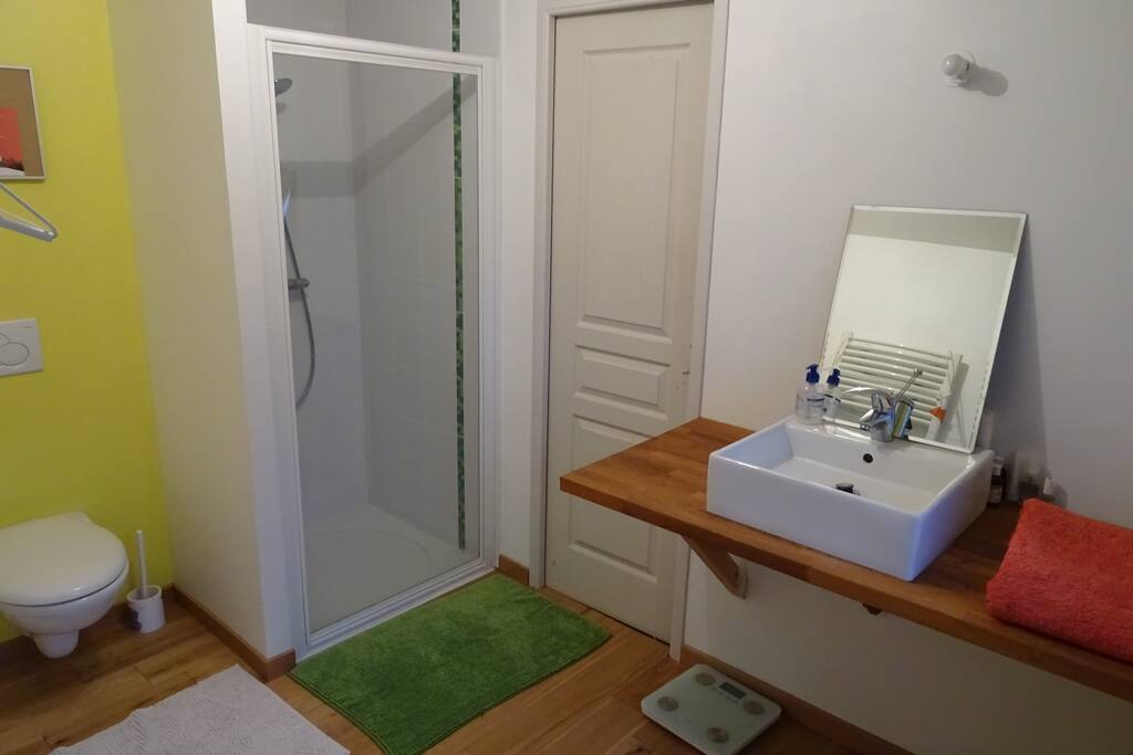 Salle d'eau rez de jardin