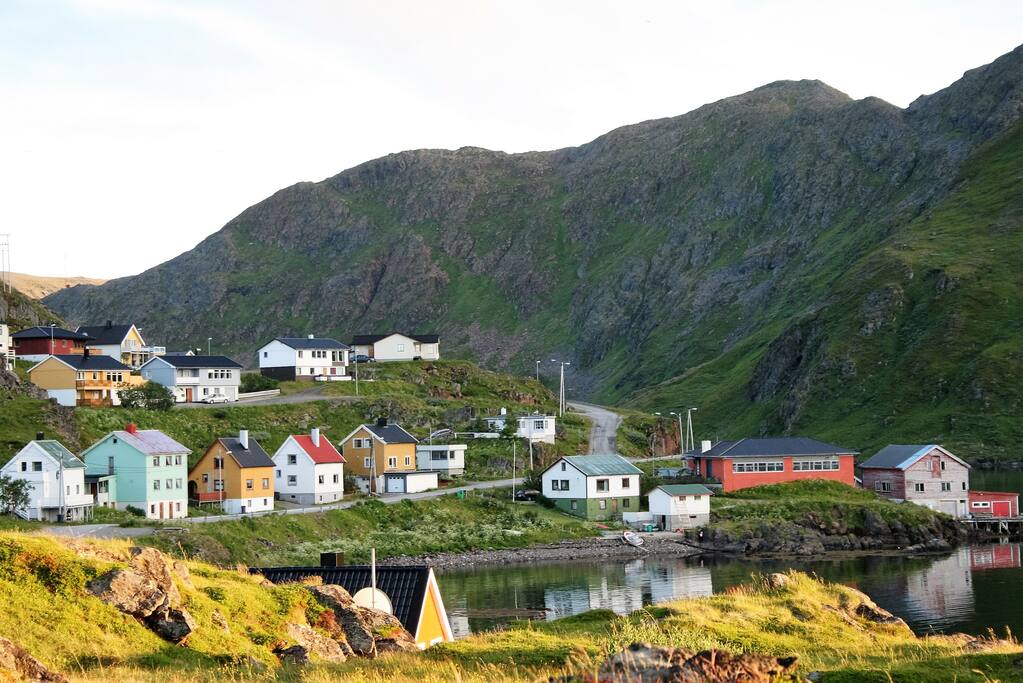 Colorful houses.