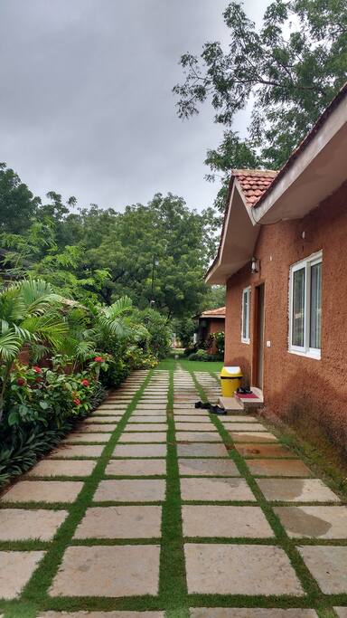 Villa side view