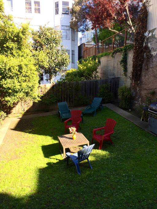 Rare San Francisco backyard