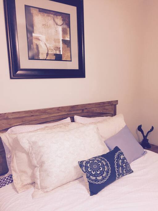 Spacious bedroom