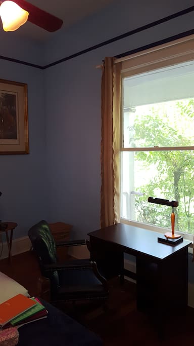 Desk in Cozy Bedroom