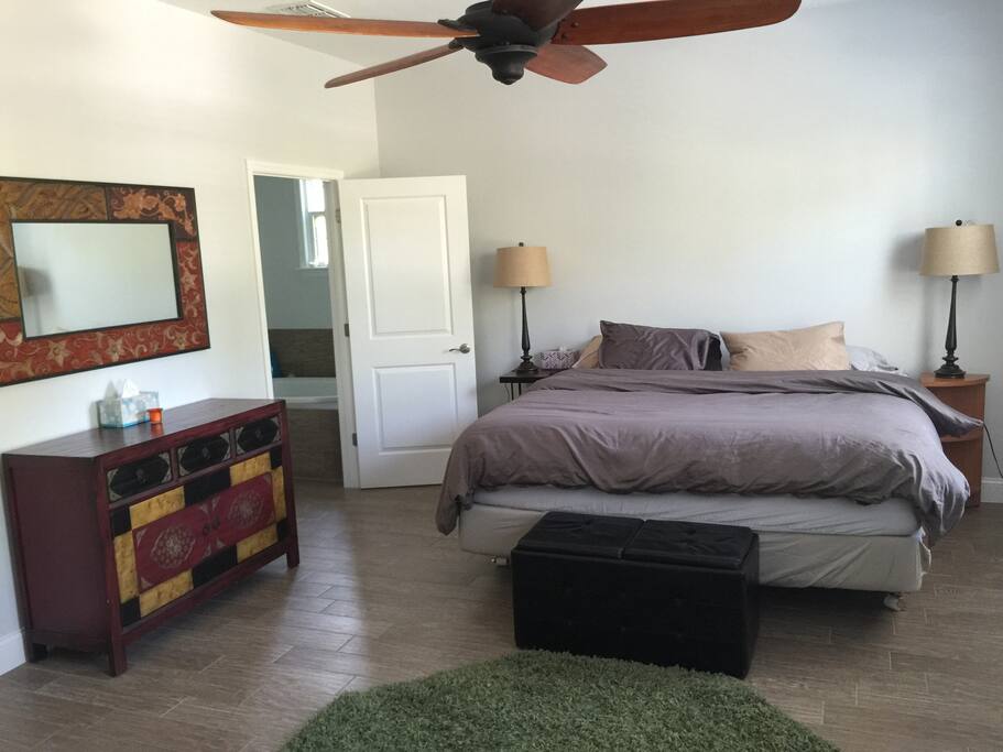 Master Bedroom w/ King Sized Bed