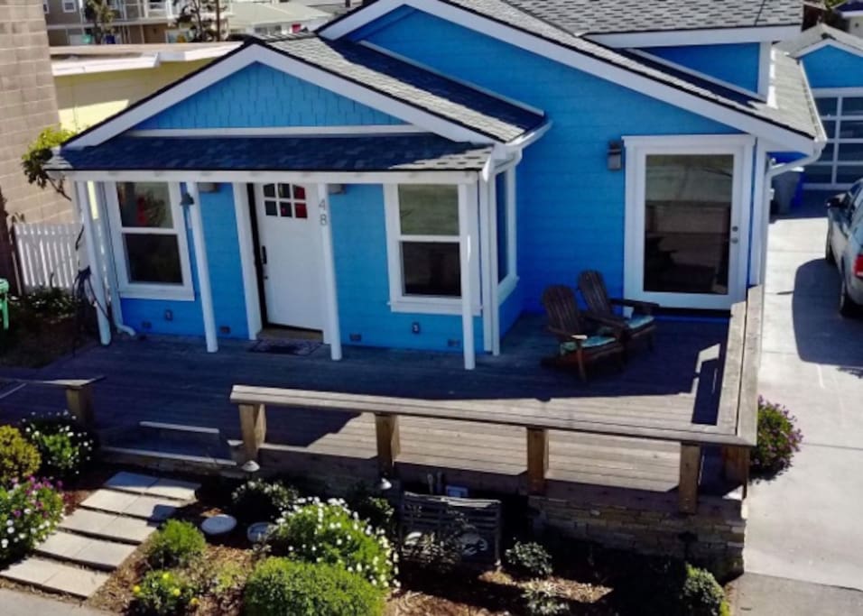 Little Blue Beach House Cottages for Rent in Cayucos, California