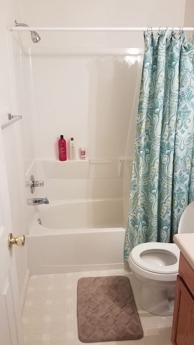 Full Guest Bathroom -- Toiletries Provided
