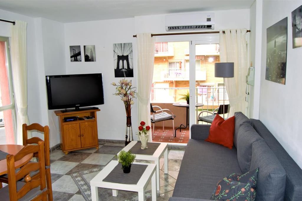 Livingroom with sofabed