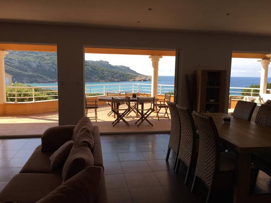 Vue de la maison