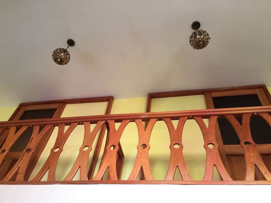 mezzanine
avec au dessus les chambres 1 et 2