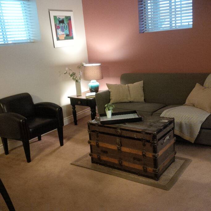 Sofa-bed sleeps 2