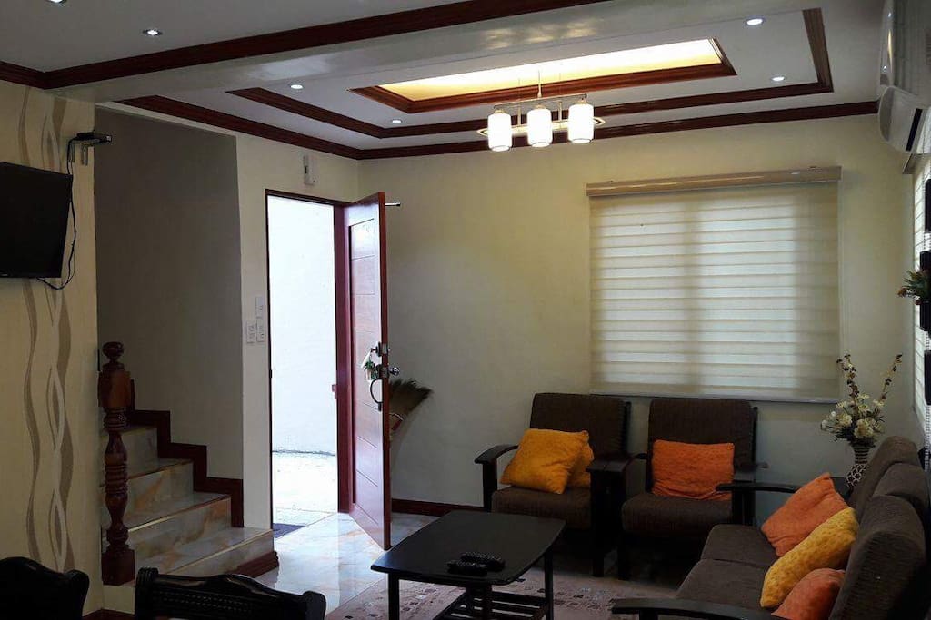 living room with 32inch tv