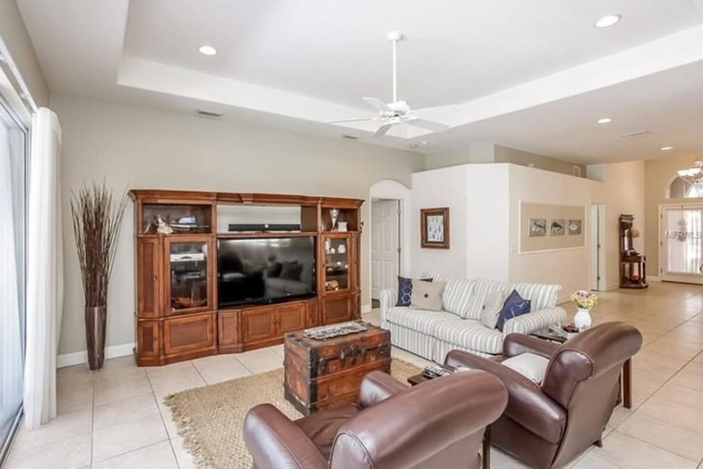 Living Room - 60" TV