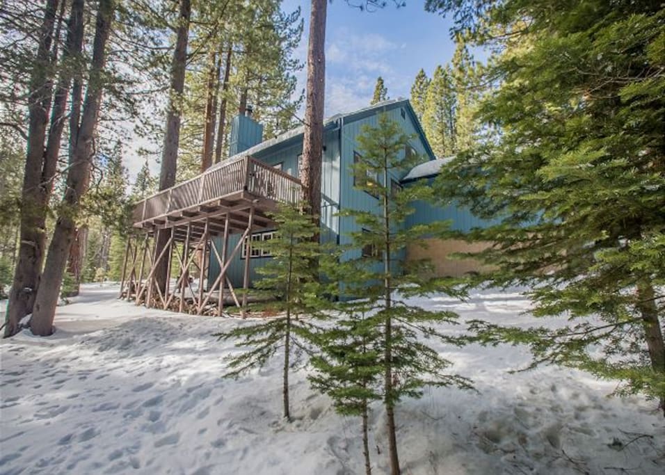 Big lot surrounded by Conservancy land - roam & explore.