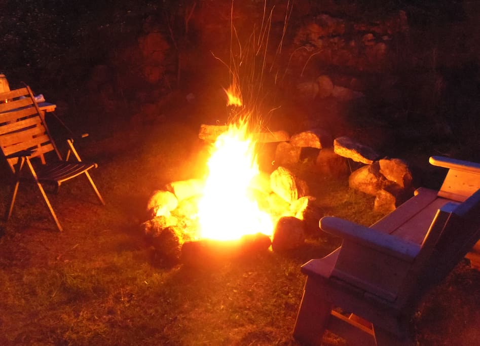 It isn't camping without a campfire!