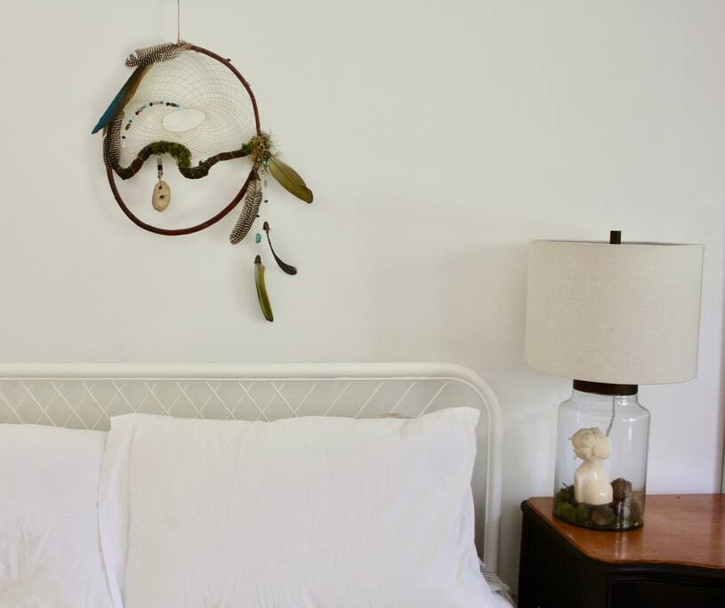 Boho meets clean modern details