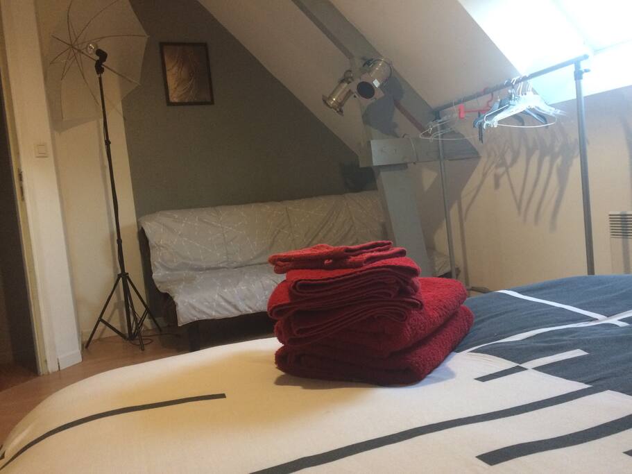 chambre , détail