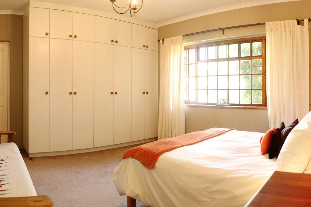 Ample cupboard space