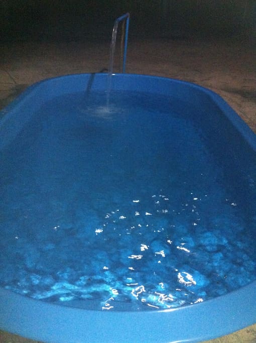 piscina sem cloro, agua de poço tubular