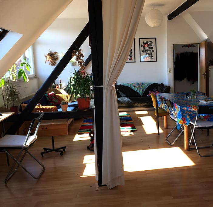 The living room