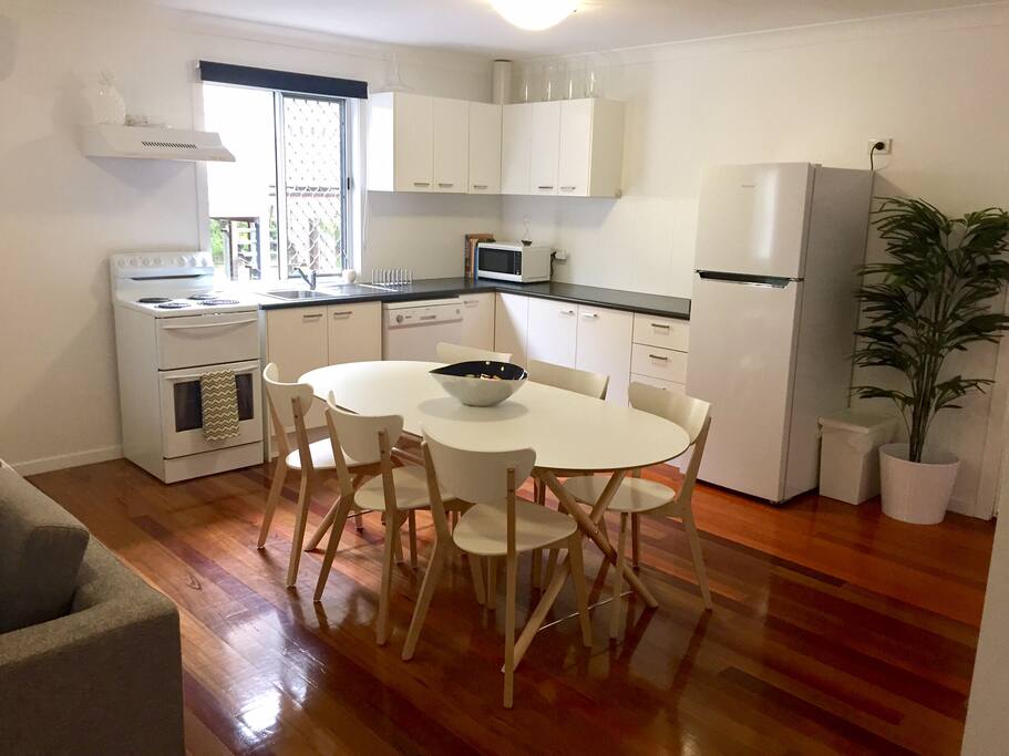 Fully equipped kitchen with all you will need to cook up a storm.