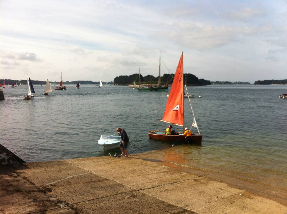 Le port de Larmor-Baden