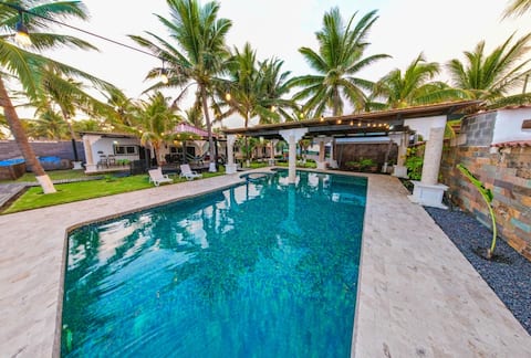 VillaTequila Iztapa, F.Mar 4bed 18Cam Wifi Pool