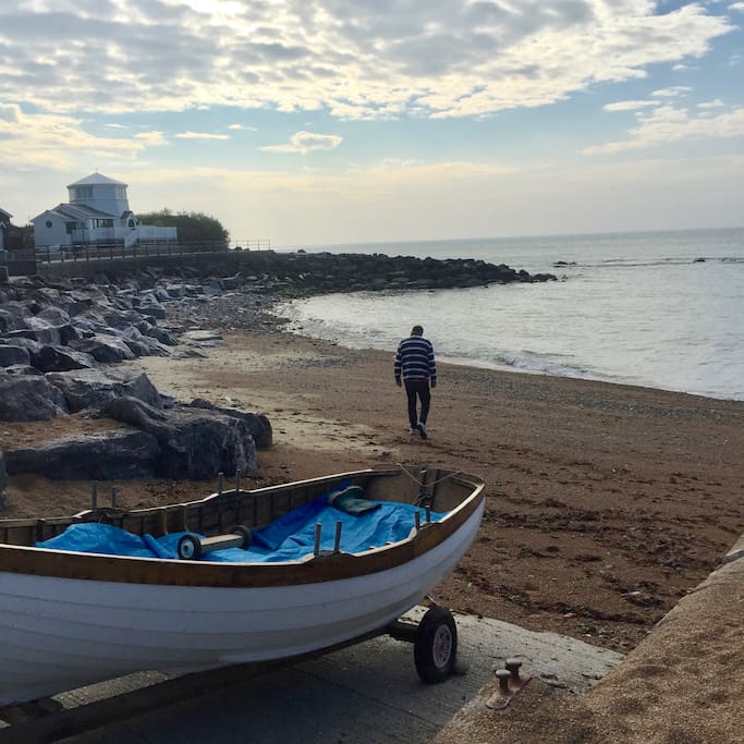 May - early morning Steephill Cove. Has to be accessed by foot so a bit like going back in time.