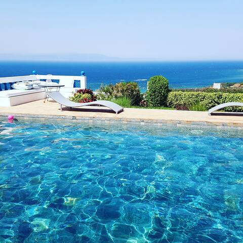 Beautiful pool villa and ocean view