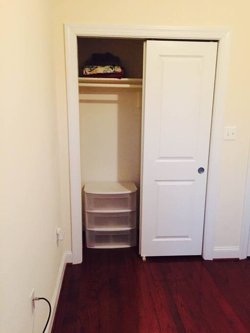 Closet in Bedroom