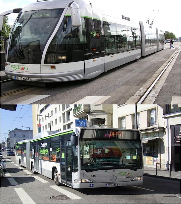 Transport partout à 1 min à pied