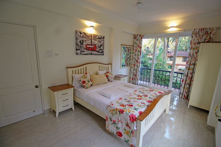 Tastefully Designed 1BHK Apartment in Calangute