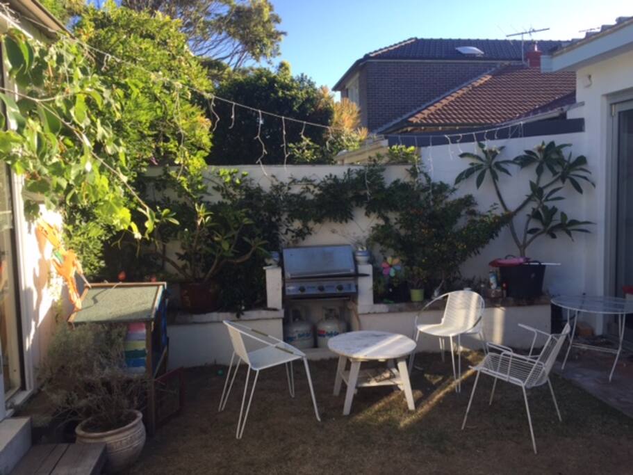 Outdoor BBQ .