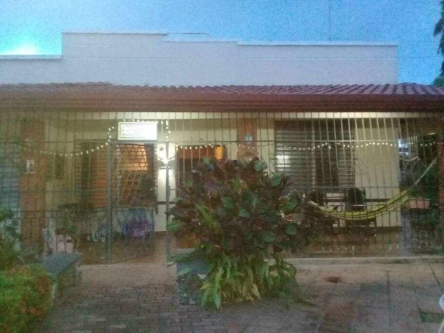 Frente de la casa
