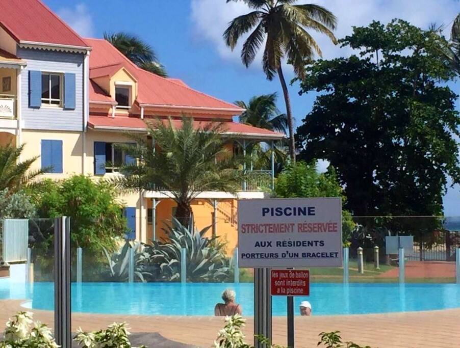 Espace baignade