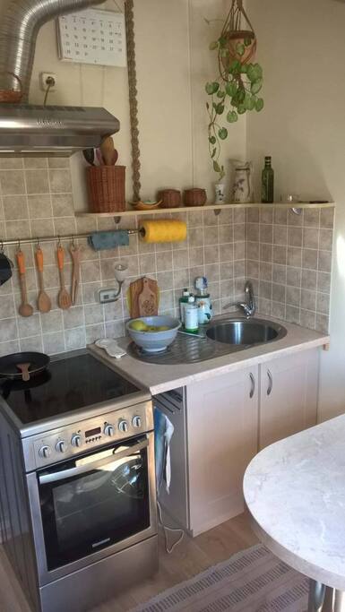 New kitchen with all the amenities you need.