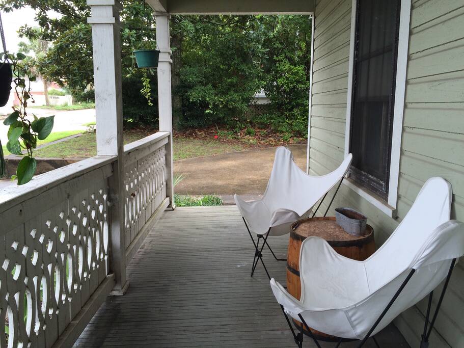 Porch facing Strong Street