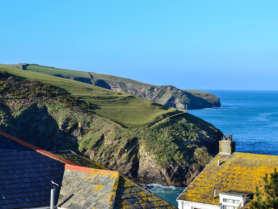 Coastal view from bedroom 1