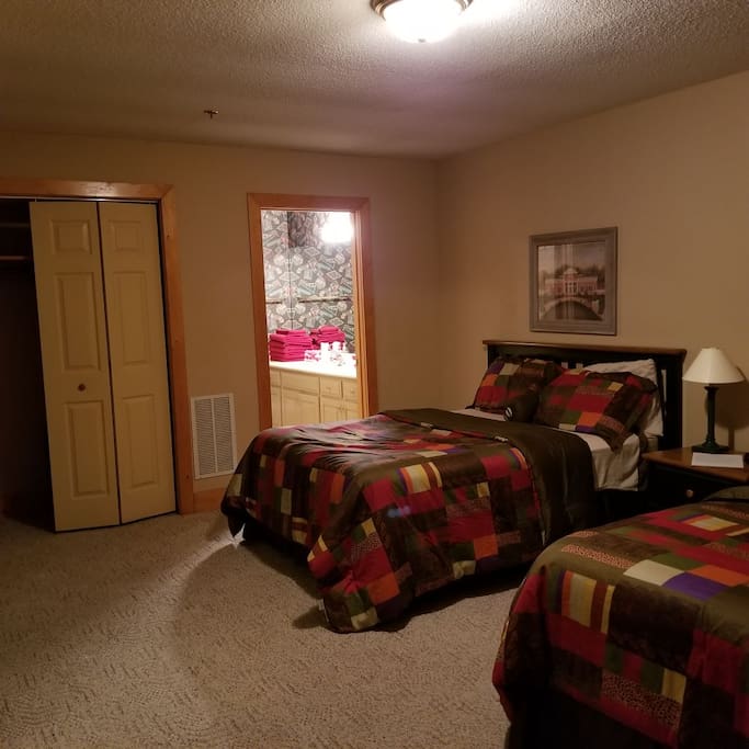 Two Beds.