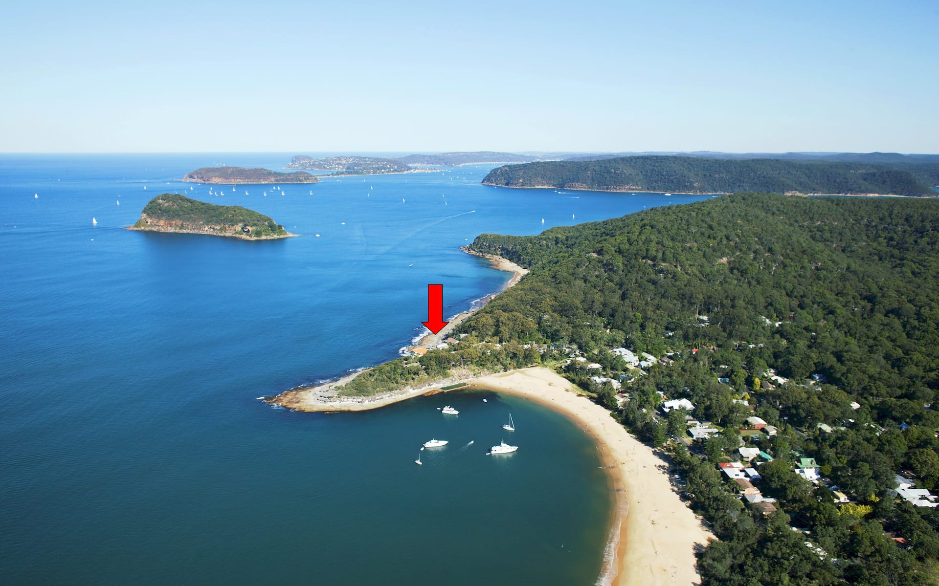 'Seabreeze', une propriété unique au bord de l'eau / au bord de la plage