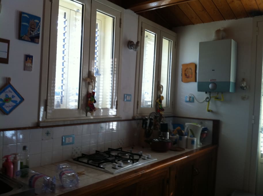 La cucina della mansarda