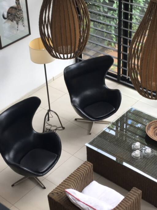 View of living room