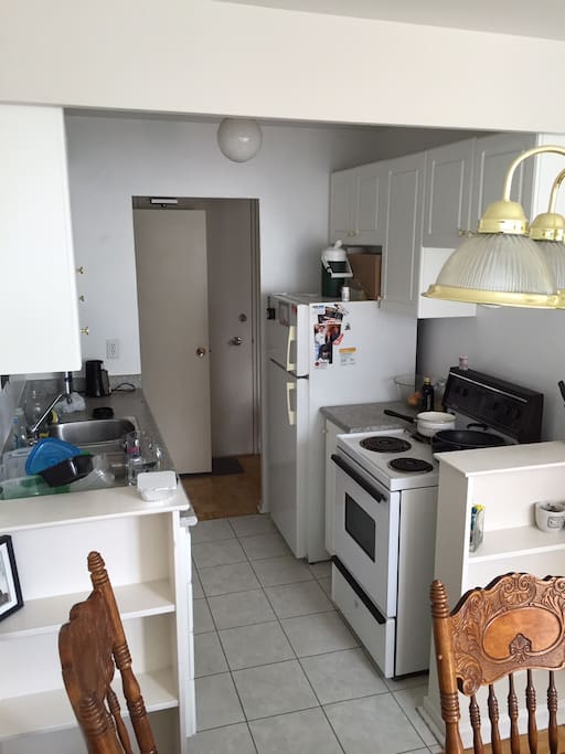 full kitchen if you want to make your own meals