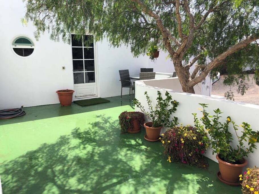 Private entrance and terrace into
Secret Chill King Size en-suite.