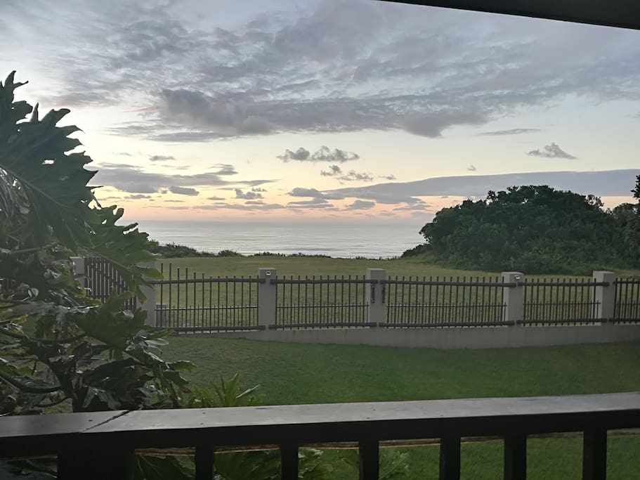 View from the deck