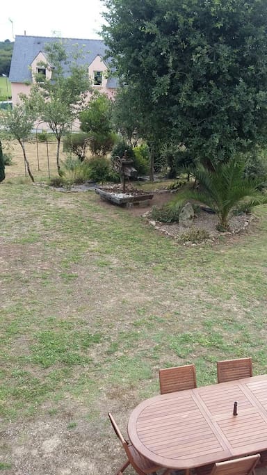Jardin vu de l'étage