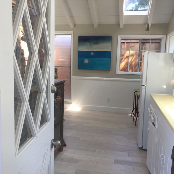 Entry to Home - Lots of Dutch Doors to let in ocean breezes!