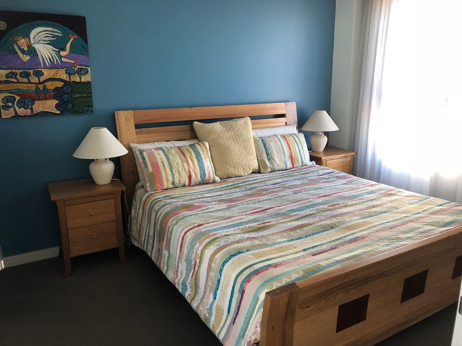 King size bed in master